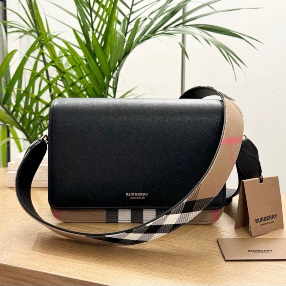 Burberry check crossbody bag